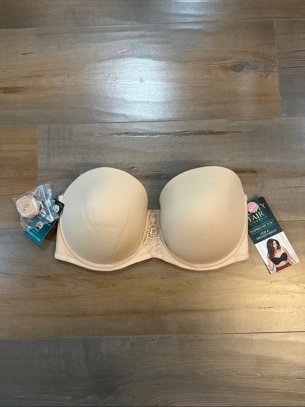 Vanity Fair Strapless Seamless Nude Convertible Bra